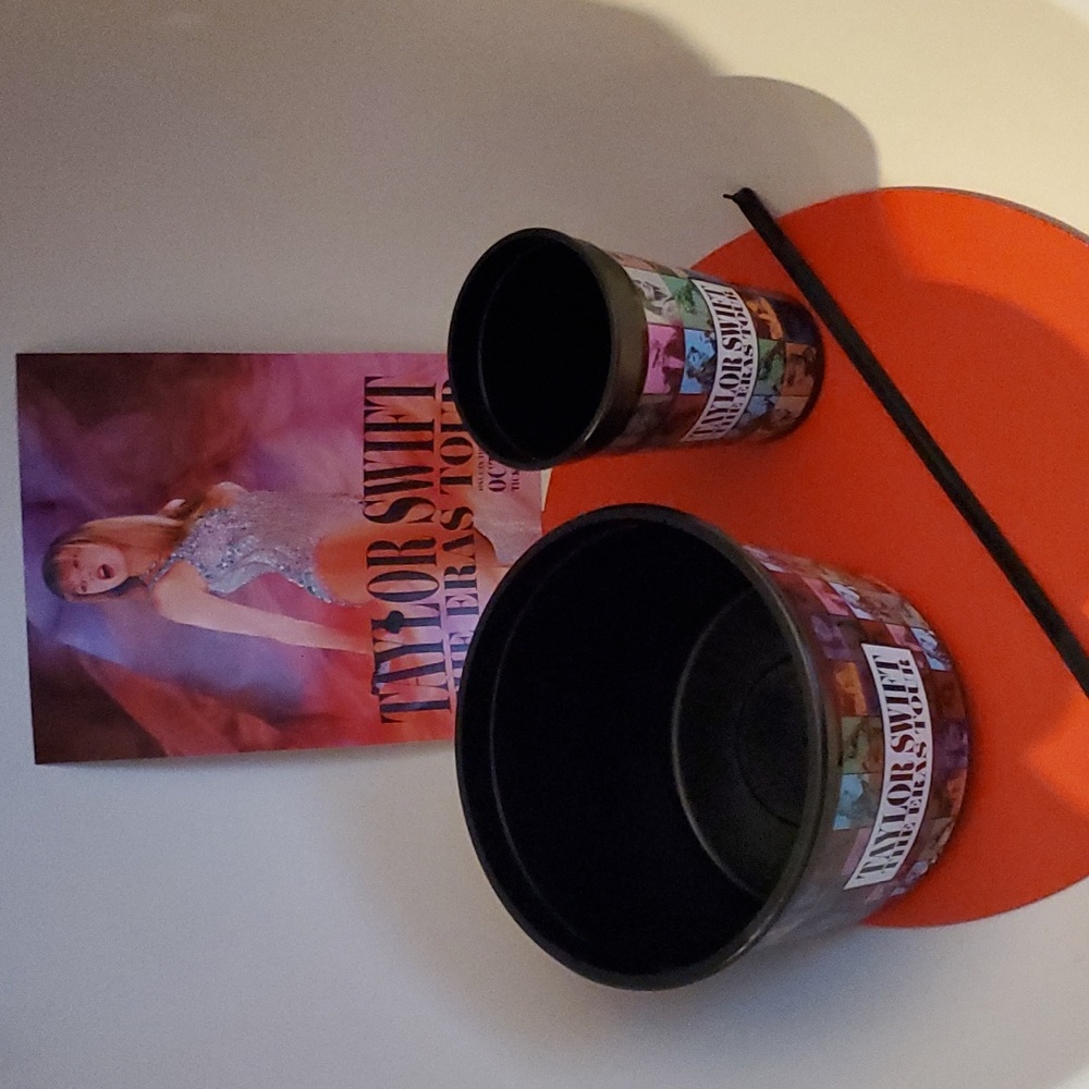Taylor Swift The Eras Tour Cup - Popcorn Bucket with Handle and Poster #SWIFTIE
